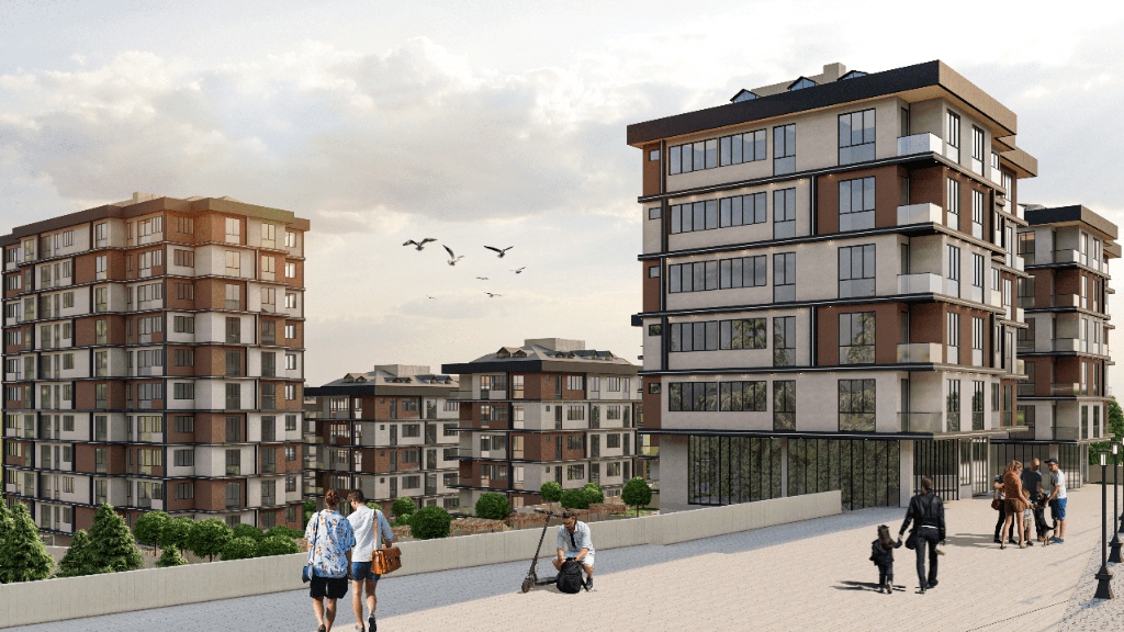 Garden City Lüks Satılık Daire İç Mimari ve Dış Cephe Detayı 3 - NHT Karakoç İnşaat