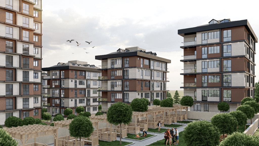 Garden City Lüks Satılık Daire İç Mimari ve Dış Cephe Detayı 5 - NHT Karakoç İnşaat