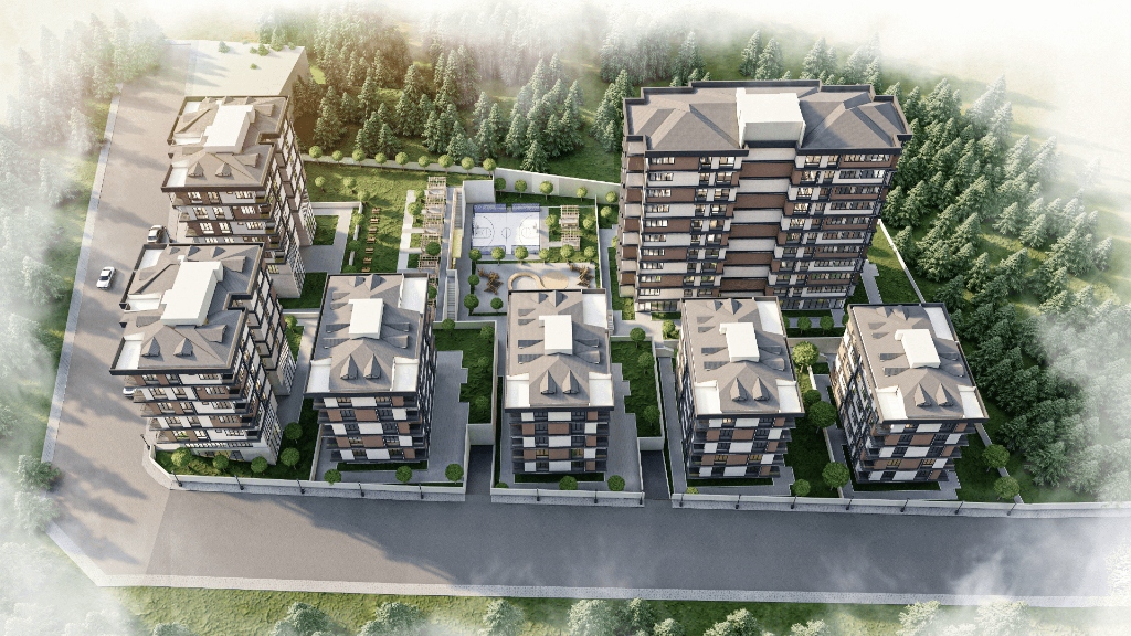 Garden City Lüks Satılık Daire İç Mimari ve Dış Cephe Detayı 7 - NHT Karakoç İnşaat