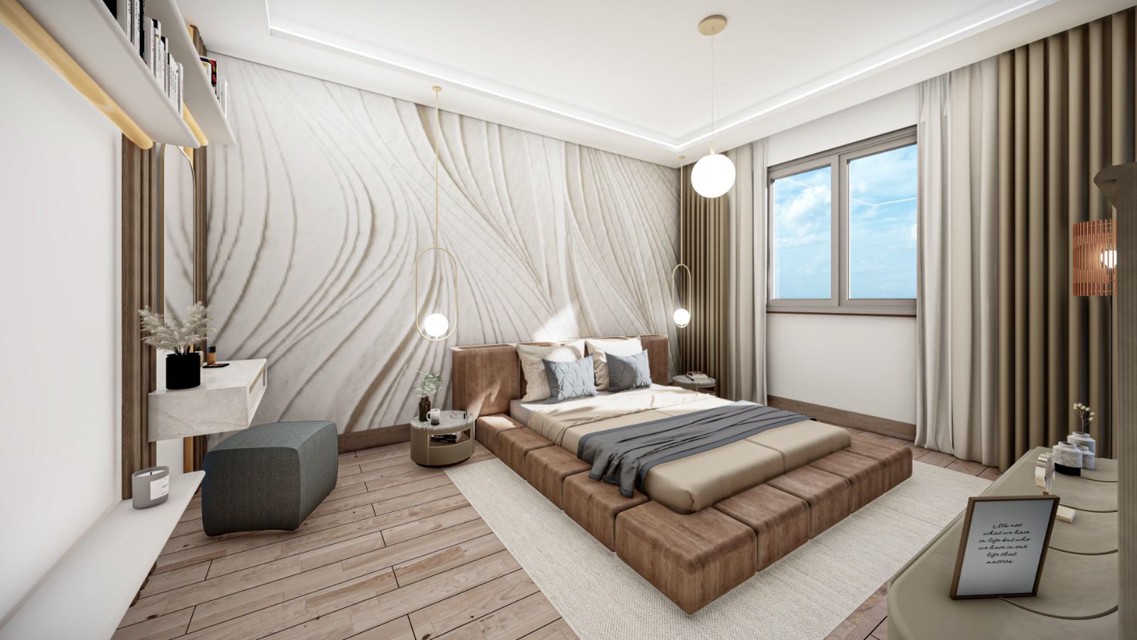 Golden City Lüks Satılık Daire İç Mimari ve Dış Cephe Detayı 11 - NHT Karakoç İnşaat