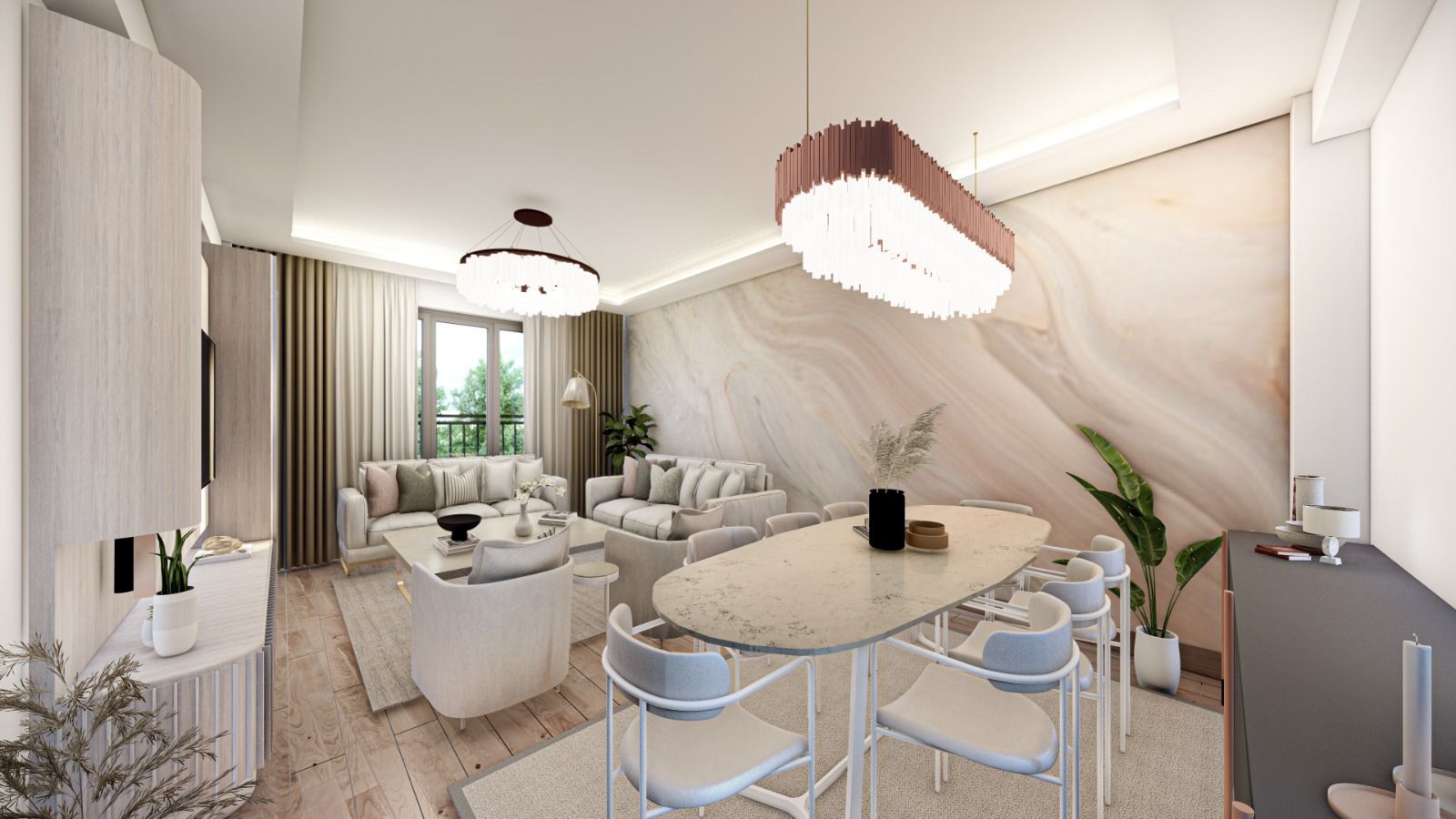 Golden City Lüks Satılık Daire İç Mimari ve Dış Cephe Detayı 12 - NHT Karakoç İnşaat