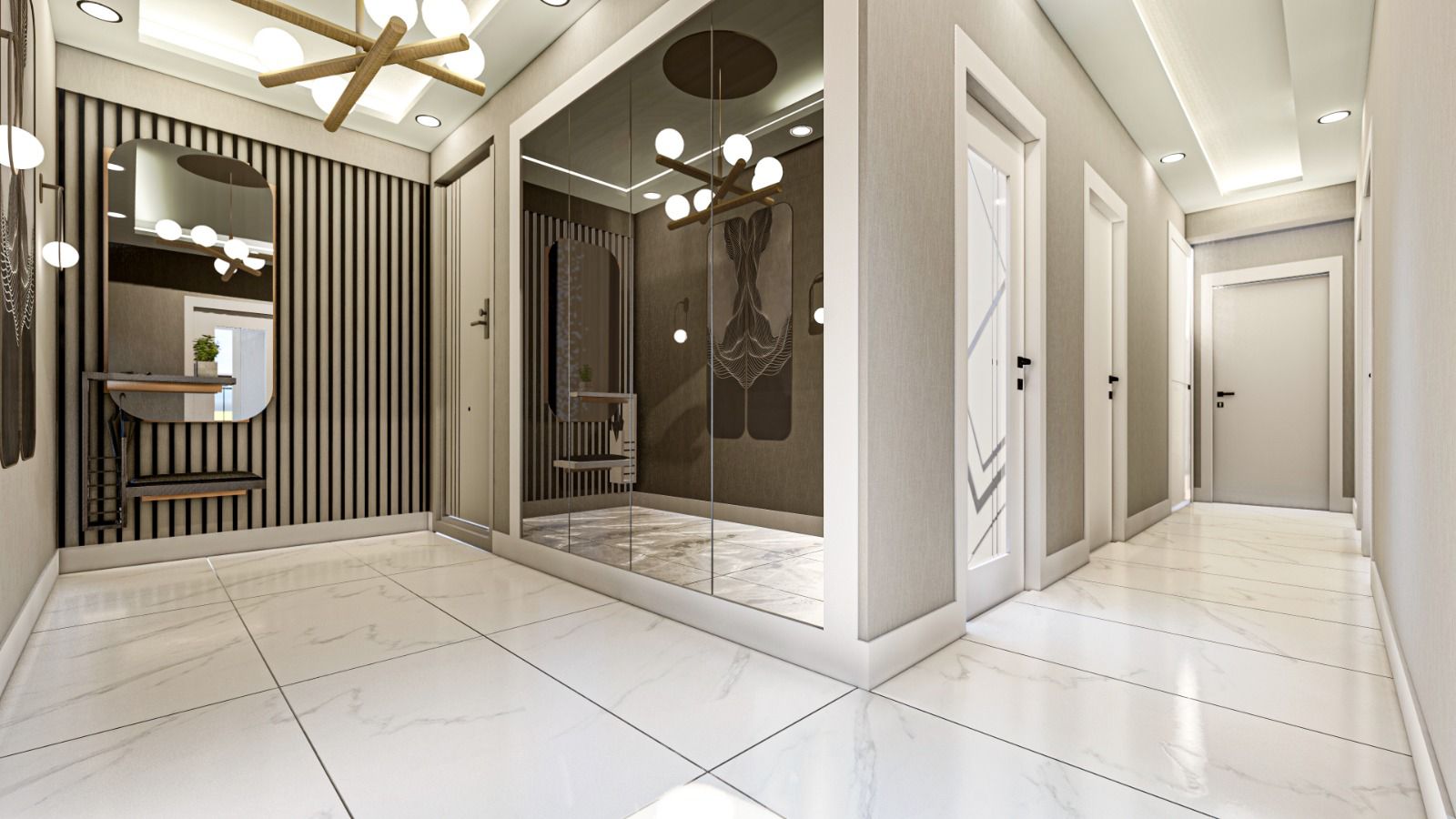 Golden City Lüks Satılık Daire İç Mimari ve Dış Cephe Detayı 4 - NHT Karakoç İnşaat