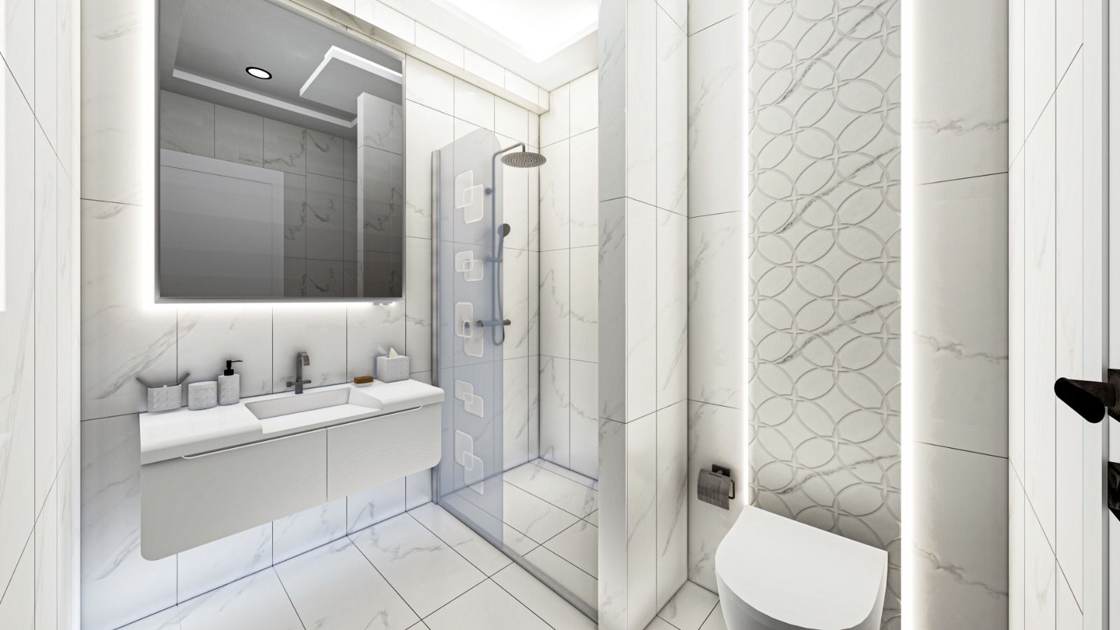 Golden City Lüks Satılık Daire İç Mimari ve Dış Cephe Detayı 5 - NHT Karakoç İnşaat