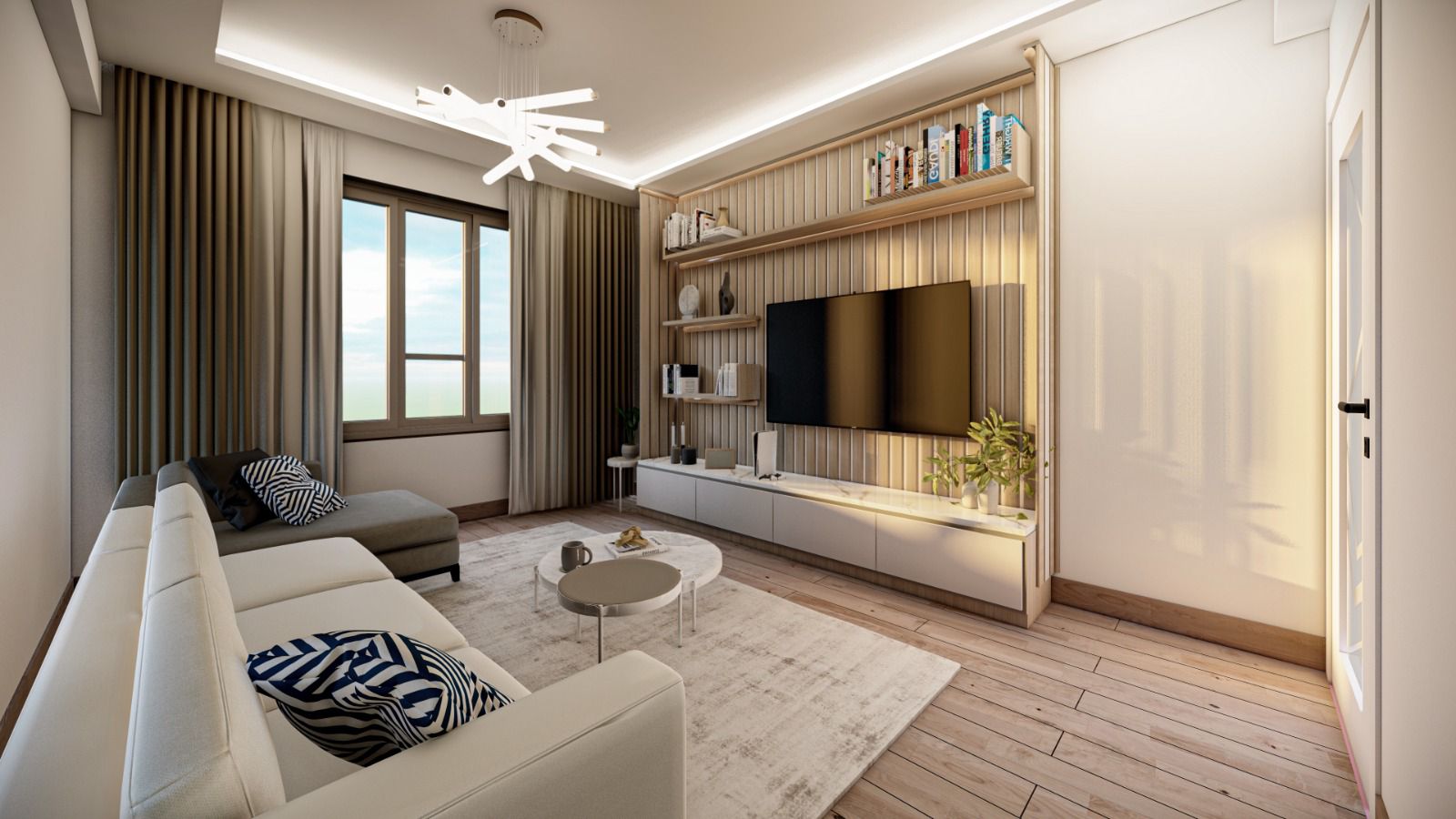 Golden City Lüks Satılık Daire İç Mimari ve Dış Cephe Detayı 7 - NHT Karakoç İnşaat